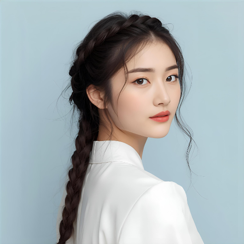 بافت مو شلخته برای عکاسی