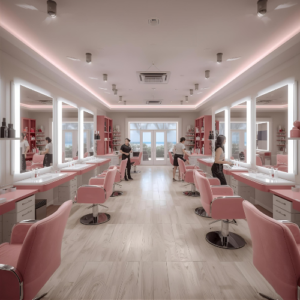 سالن زیبایی زنانه با پرسنل حرفه ای در کرج