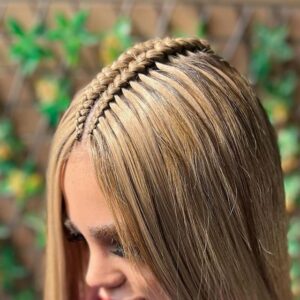 بافت مو کویین برای مهمانی