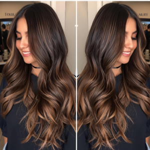 آمبره برزیلی قهوه ای فندقی دخترانه