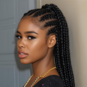 بافت مو آفریقایی برای مهمانی