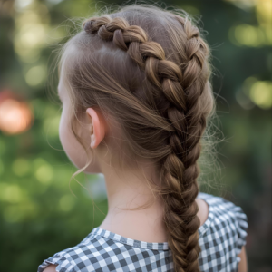 بافت مو دخترانه برای مهمانی