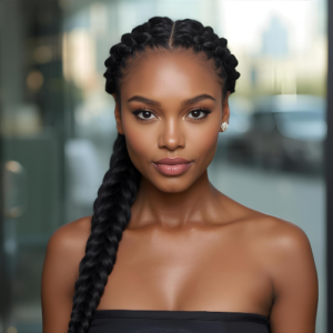 بافت مو شیک برای مهمانی